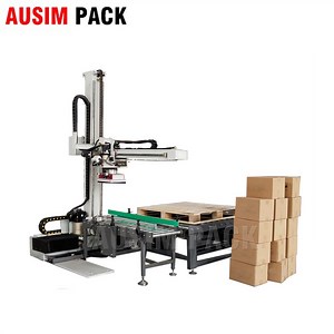 [Hot Item] Fully Automatic High Stacker Bag Stacking Machine of Robot Servo Palletizer