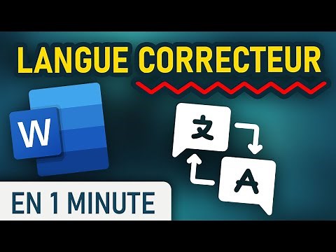 Change the spell checker language in Word