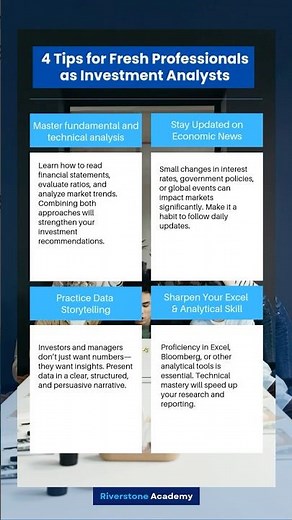 Tips for Fresh Professionals as Investment Analysts!