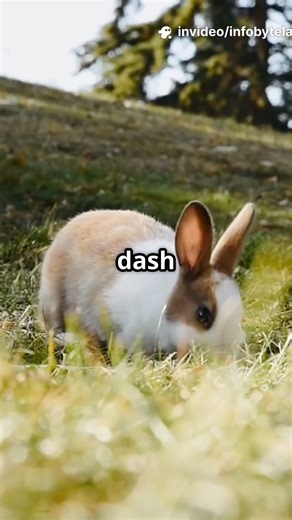 Rabbits’ Secret Trick: How They Outsmart Predators with Zig-Zag Runs! #infobytelab #curiosity #facts