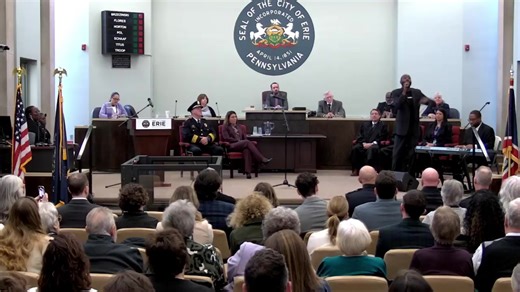 Mayor & Erie Police Chief Inauguration & Swearing-In Ceremony - January 5, 2026 | City of Erie Government