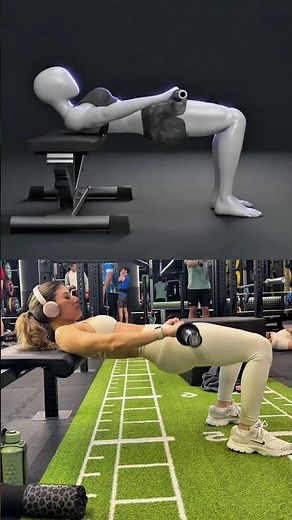 How to DO HIP THRUSTS CORRECTLY (Activates your glutes MORE 🔥🍑)