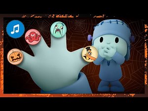 🎃 Finger Family Halloween Song | Nursery Rhymes & Baby Songs - Pocoyo
