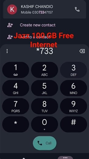 #jazz 100 GB Free Internet Code