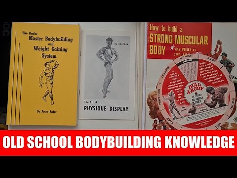 OLD SCHOOL BODYBUILDING KNOWLEDGE! VINTAGE BOOKLETS AND COURSES