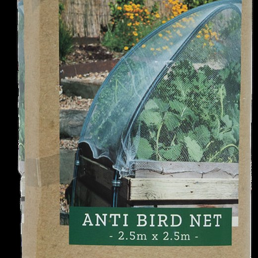 Backyard Farmer 2.5 x 2.5m x 5mm Anti Bird Net