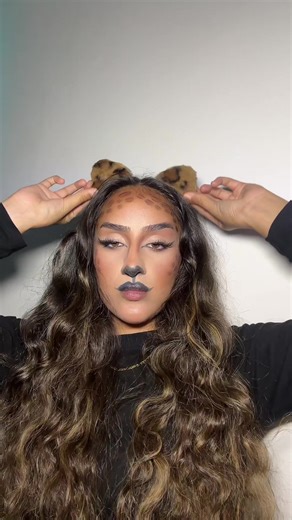 Leopard Halloween Makeup Tutorial