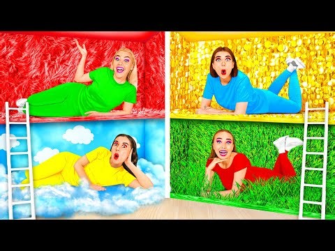 Camere Secrete Sub Pat | Provocarea Celor Patru Culori BaRaDa Challenge