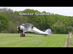 Gloster Gladiator - Shuttleworth Season Premier Airshow 2019