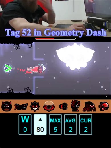 Grindcore Geometry Dash Fun Stream Clips