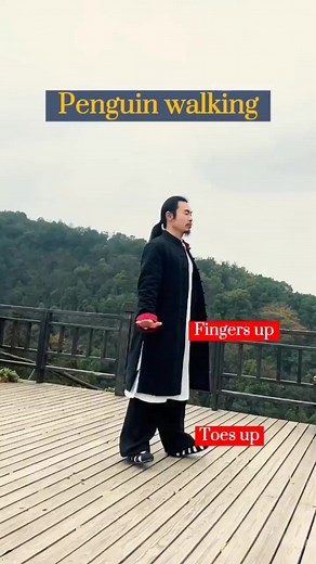 "Revitalize Your Body with Penguin Walking: Taichi Style" Description: Get ready to experience a whole-body workout that will not only help you shed those extra pounds but will also improve your sleep and relieve all kinds of irritation. Introducing Penguin Walking - a Taichi style exercise that involves taking 200 steps a day while stretching your whole body meridians and stimulating blood flow. This low-impact exercise is perfect for anyone looking to improve their physical and mental health. 