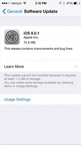 Apple Releases iOS 8.0.2 to Fix Earlier Software Glitch