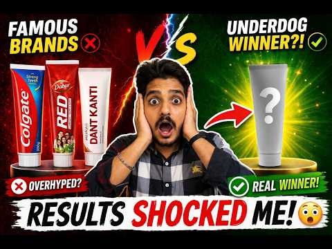 India’s Top Toothpaste Test – Result Shocked Me 😱