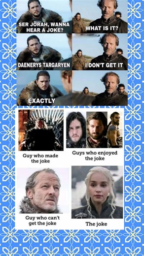 “Jorah Can’t Get the Joke 😂 | GOT Meme Explained”#gameofthrones #short #meme