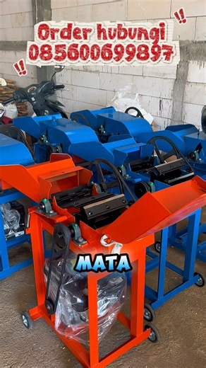 Spil Mata Pisau Mesin Cacah Rumput Tipe BT4800 Warna Biru & Orange #mesincacah