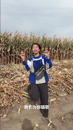 Golden Cornfield Finger Dance Hearts Intertwined Performance Fengbao's Harvest Joy