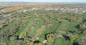 4k Drone footage Albuquerque Country Club located in Albuquerque New Mexico Aerial Shots