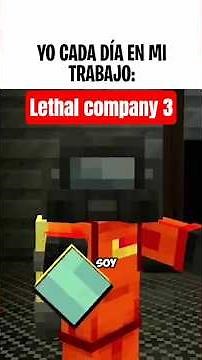 RENUNCIAR en LETHAL COMPANY #minecraft #minecraftmemes #minecraftshorts #minecraftpe