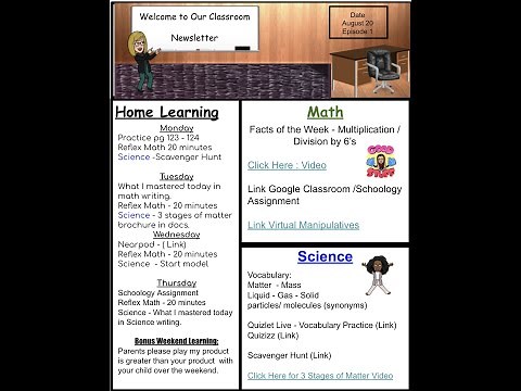 How to make a Digital Newsletter in under 10 minutes!