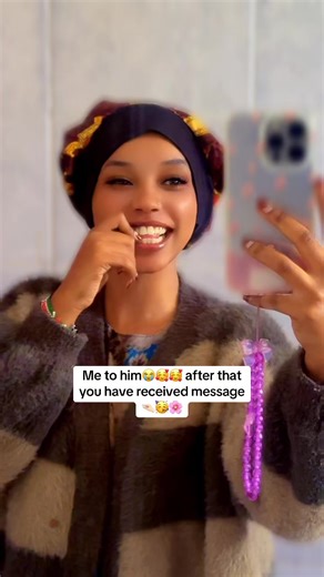 Furaha ya Kupokea Ujumbe wa Ashanty