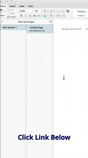 GoodNotes Planner in OneNote Short