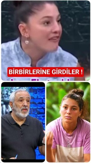 Tension between Survivor contestant Seren Ay and show host Murat Özarı! #survivor #yt