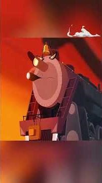 The little train was awarded the title of Hero Locomotive #cartoon #animatry #animation #anime