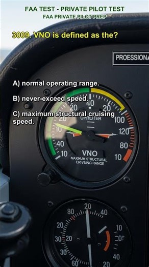 FAA - Private Pilot Q3009 #privatepilot #aviation #test #exams #shorts #engine