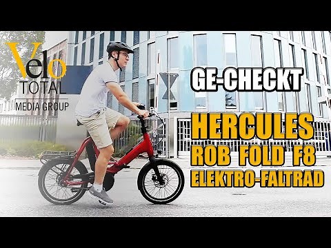 GE-CHECKT: Hercules Rob Fold F8 Elektro-FALTRAD
