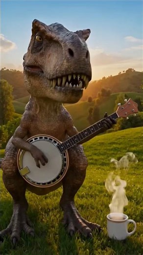 T-Rex Morning Banjo 🦖