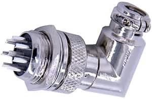 8P Aviation Connector GX16 Right Angled Plug and Socket