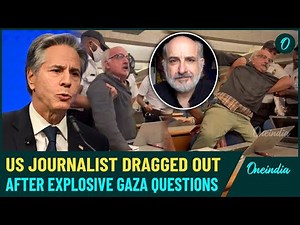 VIDEO: Muslim Journalist Sam Husseini Handcuffed & Forcibly Removed From Blinken’s Last Presser