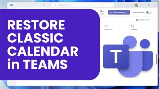How To Switch Back to Old Calendar in Microsoft Teams | How To Revert Teams Calendar to Classic View | IT HelpDesk Pro