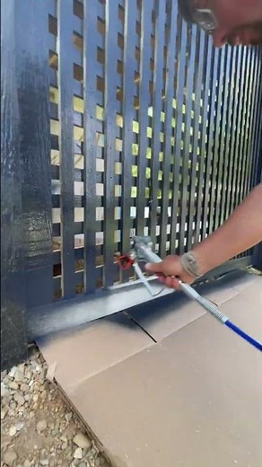 How to paint lattice #painting #construction #constructionlife #constructiontips #constructionwork