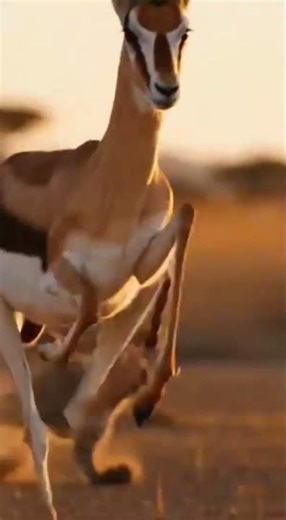 نمر يصطاد الغزال