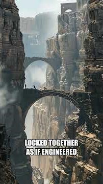 Ancient Bridge Found Spanning Two Cliffs With No Footings Below