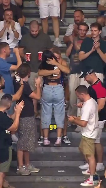 BOGDAN GRAD IN THE CROWD #ufcbelgrade