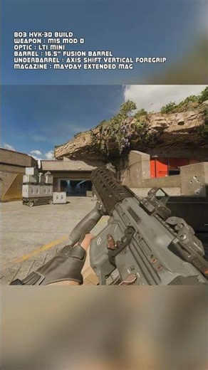 COD: BO7 : M15 MOD 0 BLACK OPS SERIES Build #modernwarfare #callofduty #nostalgia #Shorts