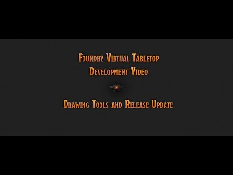 Foundry Virtual Tabletop - Drawing Tools