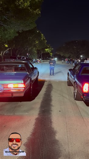 Lee Anthony Curtis on Instagram: "Two bad ass Gbodys going at it !!! a little friendly competition to get everybody boosted again 😩 Julio driving @34pee_ Regal and @nino_110 driving his Monte both took off nice, but NinYo spun out a little more while Julio ease into the gas. That’s small block 427 in the regal run good and ninyos 383 stroker runs good too. It was all for the love of the game !! @walfri_leo as the light Tree 😩 First 48 !!! if you know you know till the next run !!