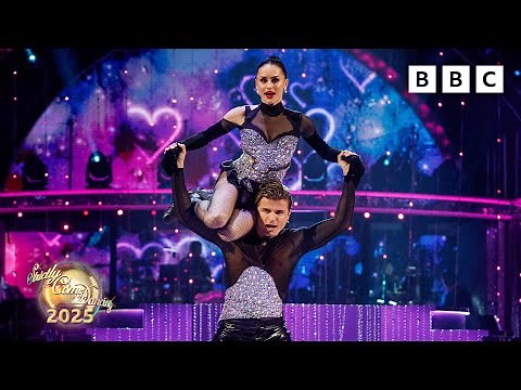 Amber & Nikita Kuzmin Showdance to Rain On Me by Lady Gaga & Ariana Grande ✨ BBC Strictly Final 2025