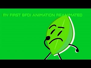 I reanimated my first bfdi animation