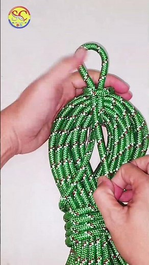 Easy Rope Knot 💡 Step by step DIY 3