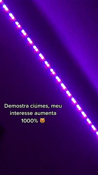 Stunning Purple LED Strip Light Display