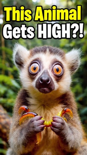 This Cute Animal Actually Gets High in the Jungle