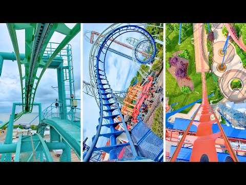 Cedar Point - ALL Roller Coasters POVs - Six Flags Entertainment | 4K 60FPS 2026