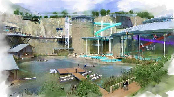 Waterpark plans put on back burner - and now quarrying could return