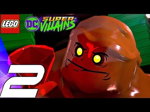 LEGO DC Super Villains - Gameplay Walkthrough Part 2 - Riddler & Clayface (Full Game)