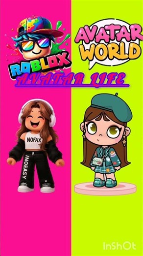 ✨ The Cutest Roblox Avatar World Characters! 😍 #shorts