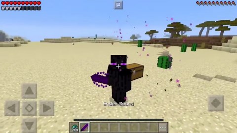 Minecraft PE 0.15.4 - Ender suit + pearls and more mod! Minecraft PE (Pocket Edition)
